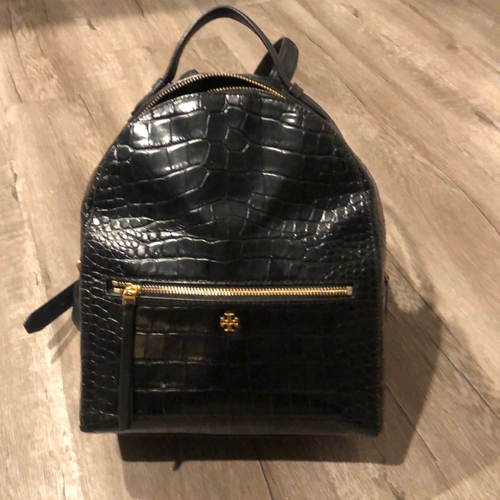 Tory Burch Croc Mini Backpack